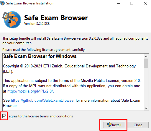 safe exam browser in moodle